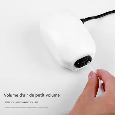 FurryFusion Pompe à oxygène pour aquarium FurryFusion Pompe à oxygène pour aquarium