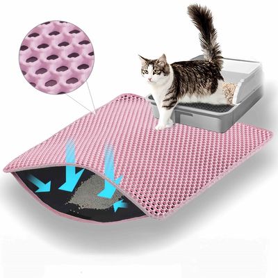 FurryFusion Mat de capture de litière à double couche