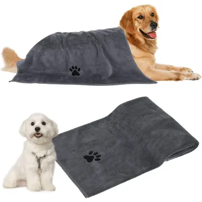FurryFusion Serviette d'absorption pour animaux de compagnie