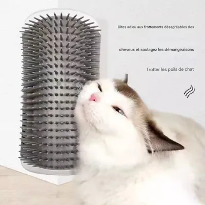 FurryFusion Rascador para gatos: para eliminar el pelo y rascarse