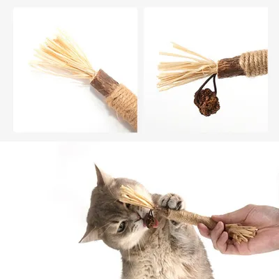 FurryFusion Baton de grignotage en matatabi pour chats
