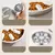 Gamelle Inox Anti-Glissement pour Chiens Moyens Alimentation Lente