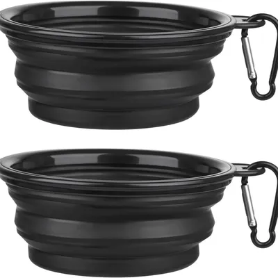 MCBOSON Lot de 2 (350ml) Bol Silicone Pliable MCBOSON Lot de 2 (350ml) Bol Silicone Pliable