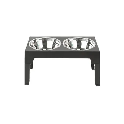 FurryFusion Mesa ajustable para comederos de mascotas