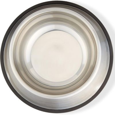 MCBOSON Lot de 2 (1L Anti-Renversement) Gamelles Acier Inoxydable