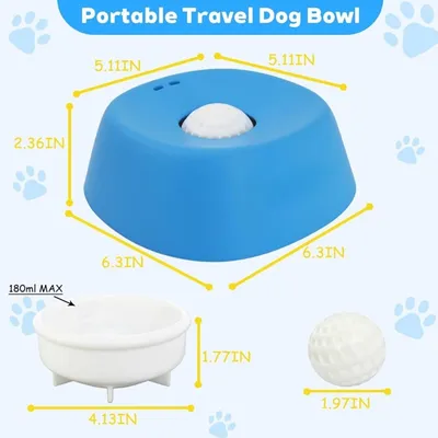 FurryFusion Gamelle anti-glouton pour chien