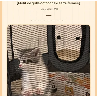 FurryFusion Tente pour chats et chiens