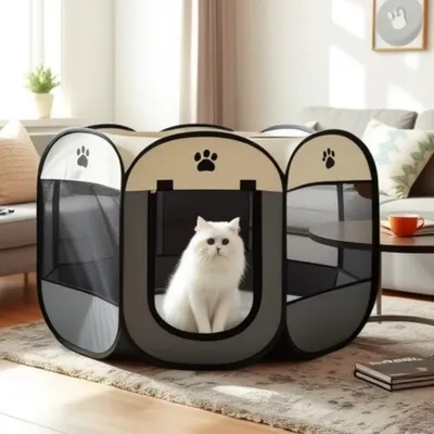 FurryFusion Tente pour chats et chiens
