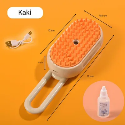 FurryFusion Peigne à vapeur pour chats et chiens
