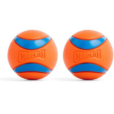 Ultra Balls Taille Moyenne  Lot de 2, Toutes Races de Chiens