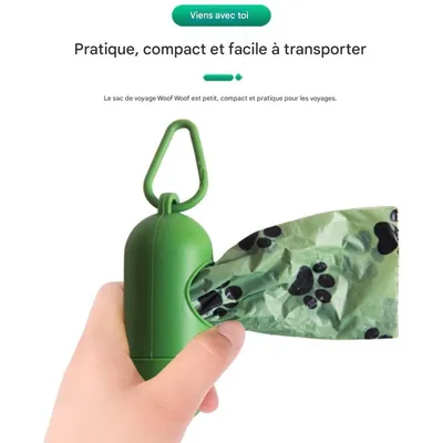 FurryFusion Sacs à excréments pour animaux de compagnie