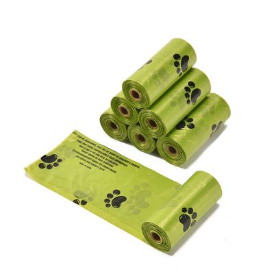 MCBOSON Bolsas biodegradables para excrementos de perro con dispensador