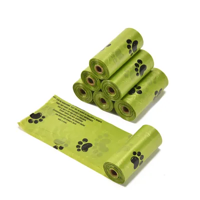 MCBOSON Sacs Déjections Chiens Dégradables  Avec Distributeur
