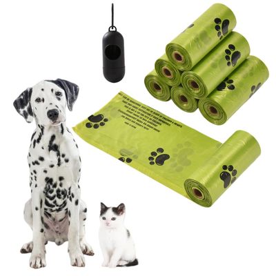 MCBOSON Sacs Déjections Chiens Dégradables  Avec Distributeur
