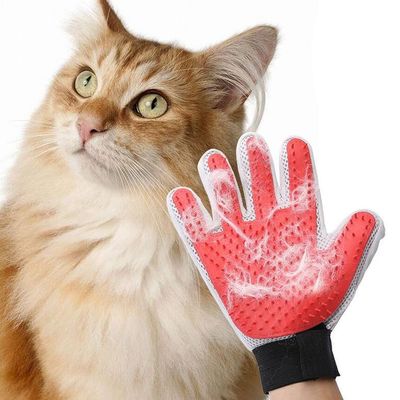 2 Pack Pet Grooming Gloves - Effective for Cat, Dog, Rabbit (Pair)