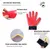MCBOSON Guantes cuidado mascotas (paquete 2): eficaces gatos, perros