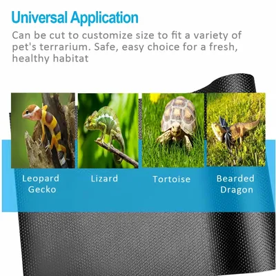 FurryFusion Tapis antidérapant pour reptiles FurryFusion Tapis antidérapant pour reptiles
