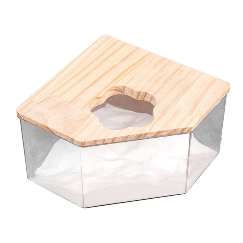 FurryFusion Cabine de bain pour hamster