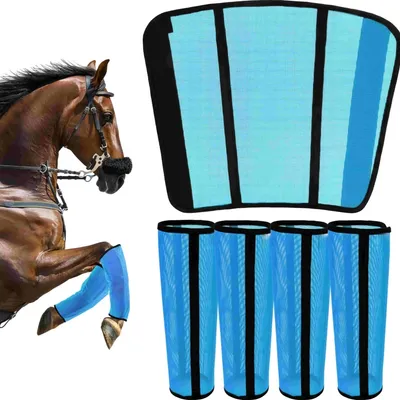 FurryFusion Bottes anti - mouches pour cheval FurryFusion Bottes anti - mouches pour cheval