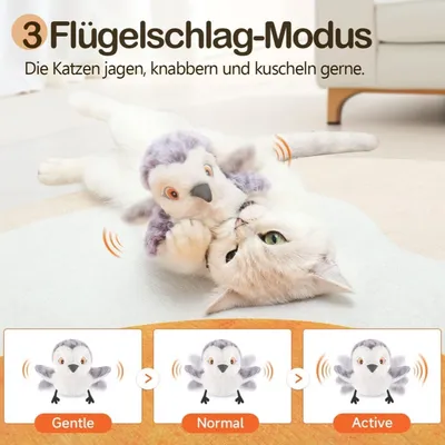 Jouet Oiseau Bécasse Interactif Rechargeable