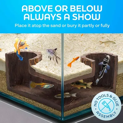 FurryFusion Grotte pour aquarium FurryFusion Grotte pour aquarium