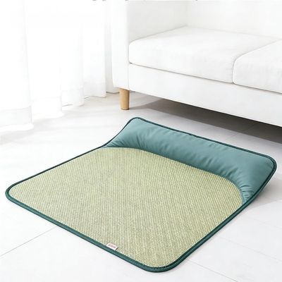 MCBOSON Tapis de repos estival pour chien avec oreiller 50×40cm