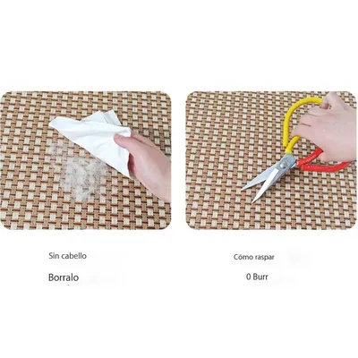 MCBOSON Tapis Refroidissant Rotin Pliable pour Chiens