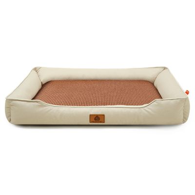 MCBOSON Niche Chien/Chat Oxford + Canapé Frais  Étanche 4 Saisons