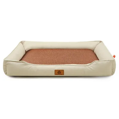 MCBOSON Caseta perros/gatos Oxford + Sofá impermeable refrescante cuatro