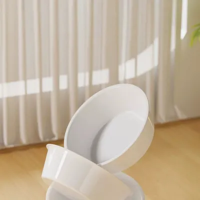 FurryFusion Bol d'eau et de nourriture intégré pour chats et chiens