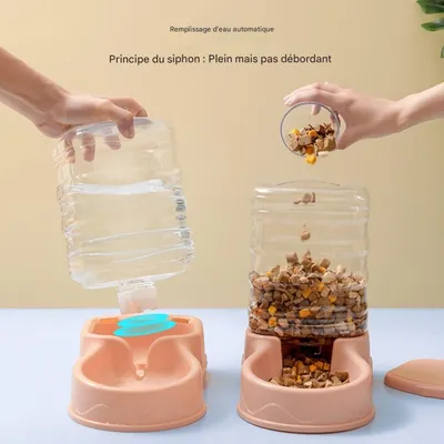 FurryFusion Distributeur de nourriture pour chats
