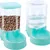 Lot de 2 Mangeoires Automatique Chat/Chien 3,5L Distributeur Eau Nourriture