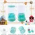Lot de 2 Mangeoires Automatique Chat/Chien 3,5L Distributeur Eau Nourriture