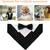 Smoking-Hundehalsband mit Fliege – verstellbar