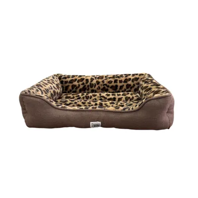 Mon Ami Luki - Panier LÉOPARD antidérapant et confortable Mon Ami Luki - Panier LÉOPARD antidérapant et confortable