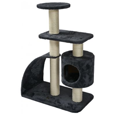 Mon Ami Luki - Arbre à chat griffoir avec refuge et 2 plateformes