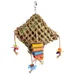 FLAMINGO - Jouet d'oiseaux - Papyr Filet perroquet carré
