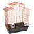 Cage Oiseaux 51x30x60 cm - Cuivre