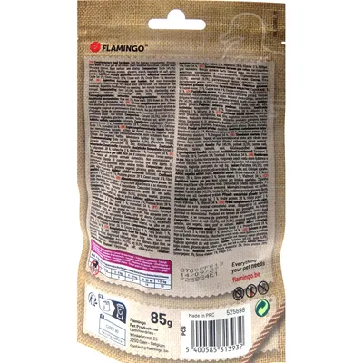 Flamingo - Friandise Penne - Canard et poisson 85 g Flamingo - Friandise Penne - Canard et poisson 85 g