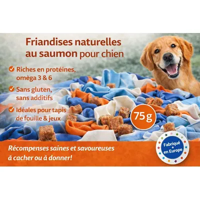 FLAMINGO - Friandises pour Chien - Petits blocs Saumon