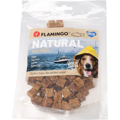 FLAMINGO - Friandises pour Chien - Petits blocs Saumon