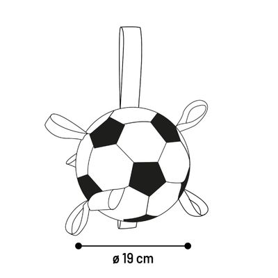 TOWA - Ballon de football pour chien - 19 cm