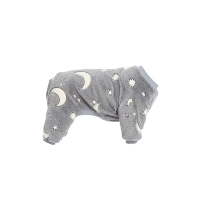 FERRIBIELLA Pyjama en Pilou Phosphorescent pour Chien - Chaleur Confort No…