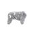 FERRIBIELLA Pyjama Chien Pilou Phosphorescent - Gris / 25cm
