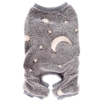 FERRIBIELLA Pyjama en Pilou Phosphorescent pour Chien - Chaleur Confort No…