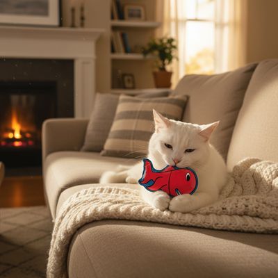 FERRIBIELLA Jouet Matatabi Chat 3 pièces Stimulant Naturel -  / 10.3cm