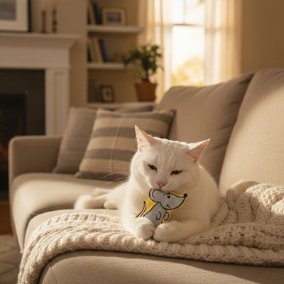 FERRIBIELLA Jouet Matatabi Chat 3 pièces Stimulant Naturel -