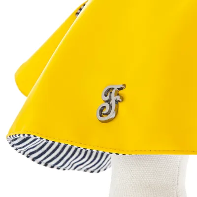 FERRIBIELLA Cape Pluie Chien Imperméable Vent - Jaune