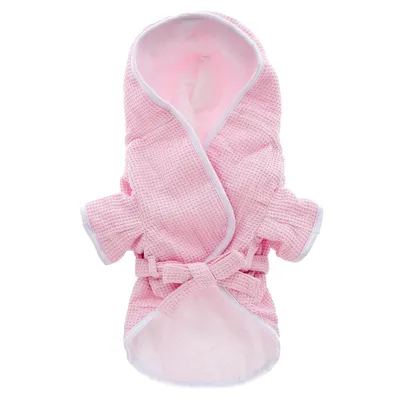 FERRIBIELLA Cape Pluie Chien Imperméable Vent - Rose / L