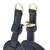 FERRIBIELLA Harnais Chien Cuir Réglable Confort - Bleu